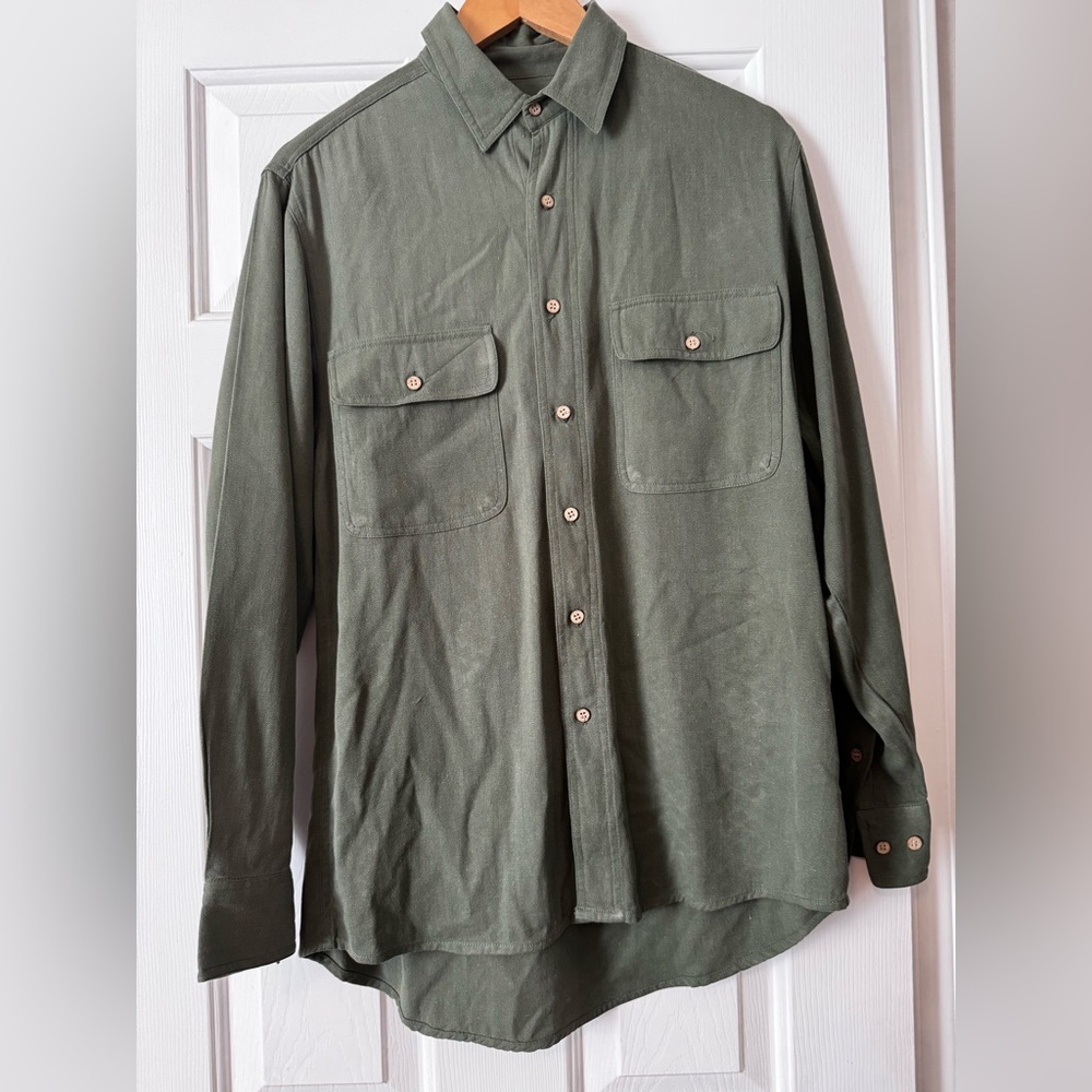 WinterSilks 100% Silk Button Down Shirt 0557